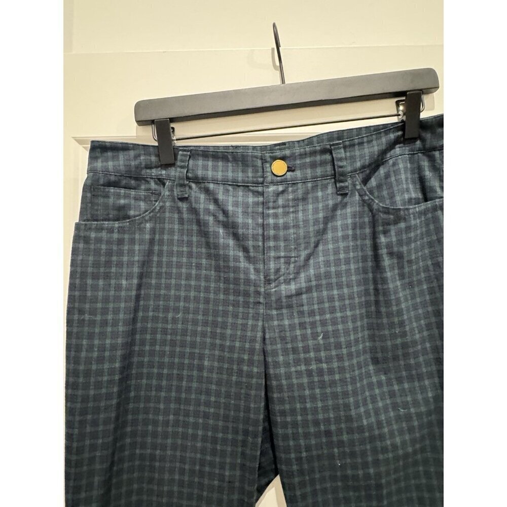 Ralph Lauren Plaid Holiday Pants Woman's Size 8 - Picture 3 of 6